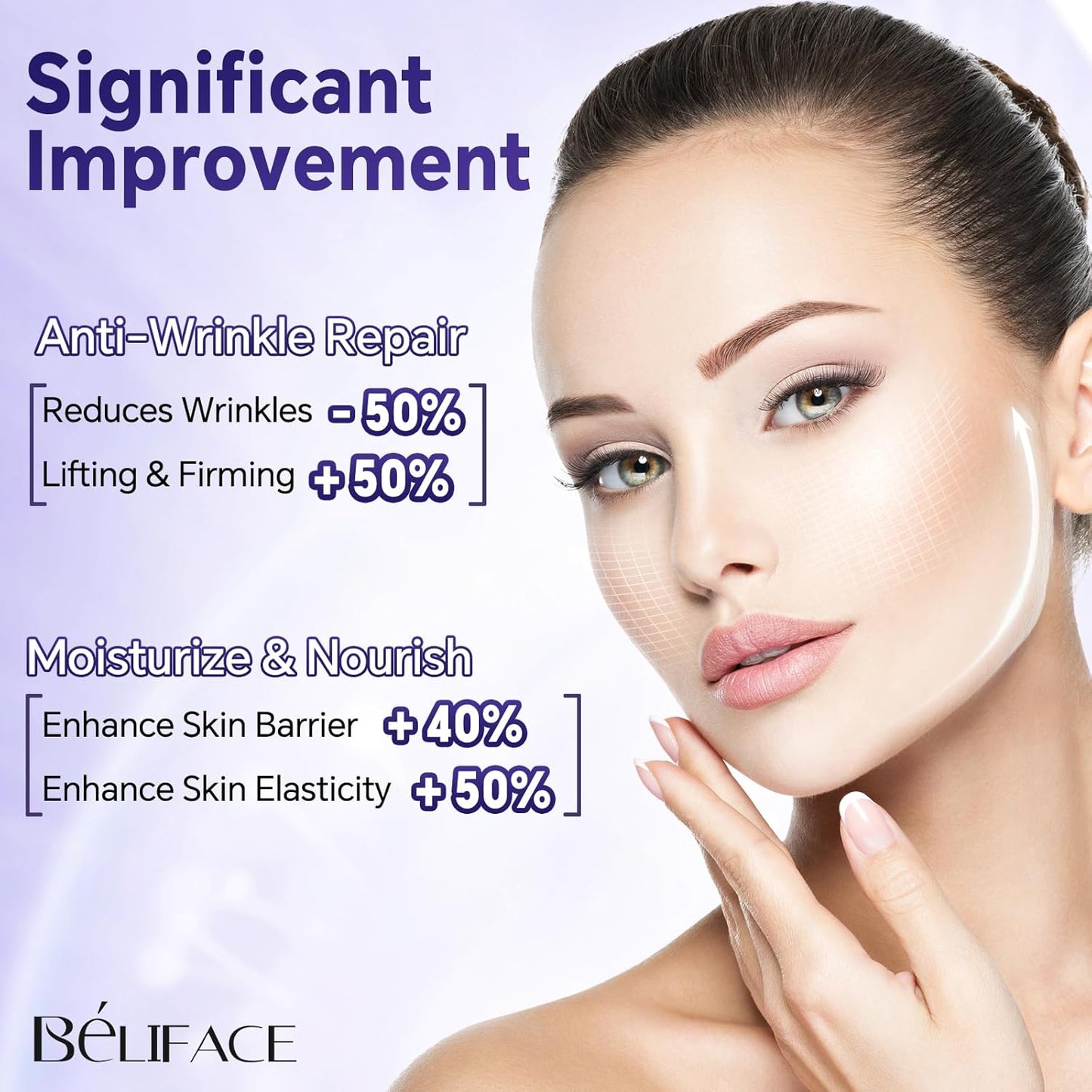Peptides Serum for Face with Hyaluronic Acid