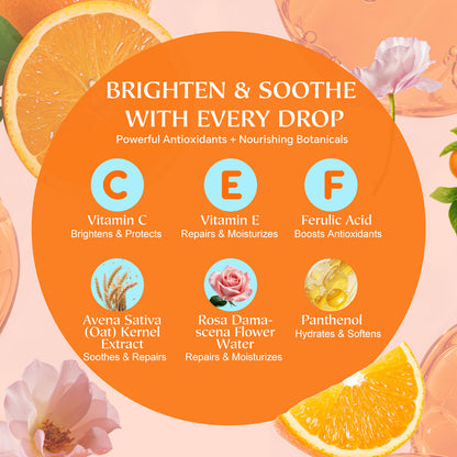 Béliface C E Ferulic Serum – Brightening & Anti-Aging Vitamin C for Face (1 fl oz)